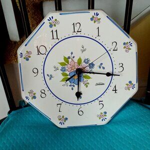 Porcelain Quartz Wall Clock